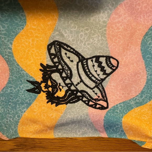 Baja Llama Lone Desperado Swim Trunks sz. S - Picture 2 of 5